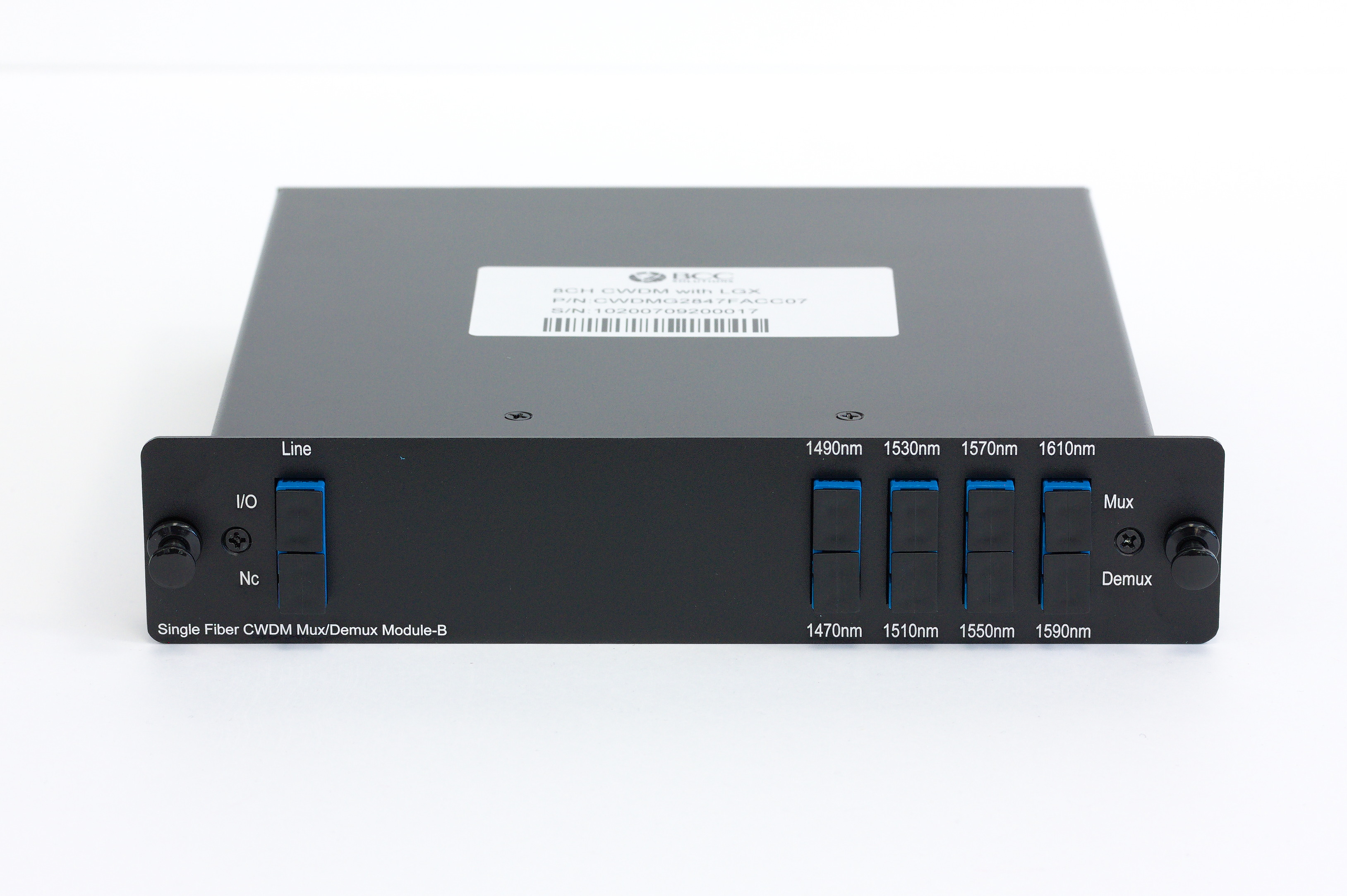 BCC Solutions 4ch Single Fiber Mux/Demux, B-module, 141490,1530,1570,1610nm