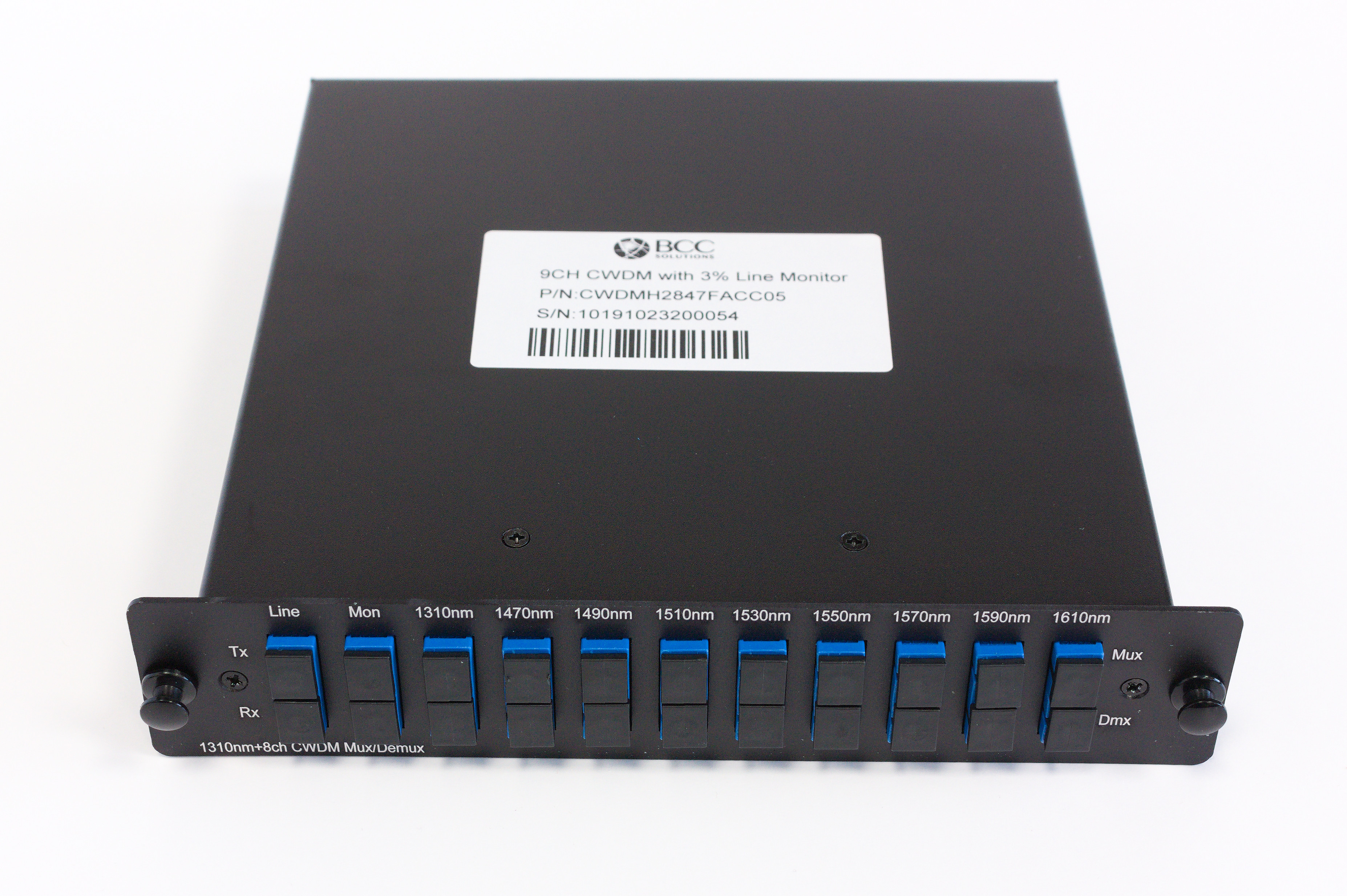 BCC Solutions CWDM Mux/Demux 8 + 1ch + 3%Monitor