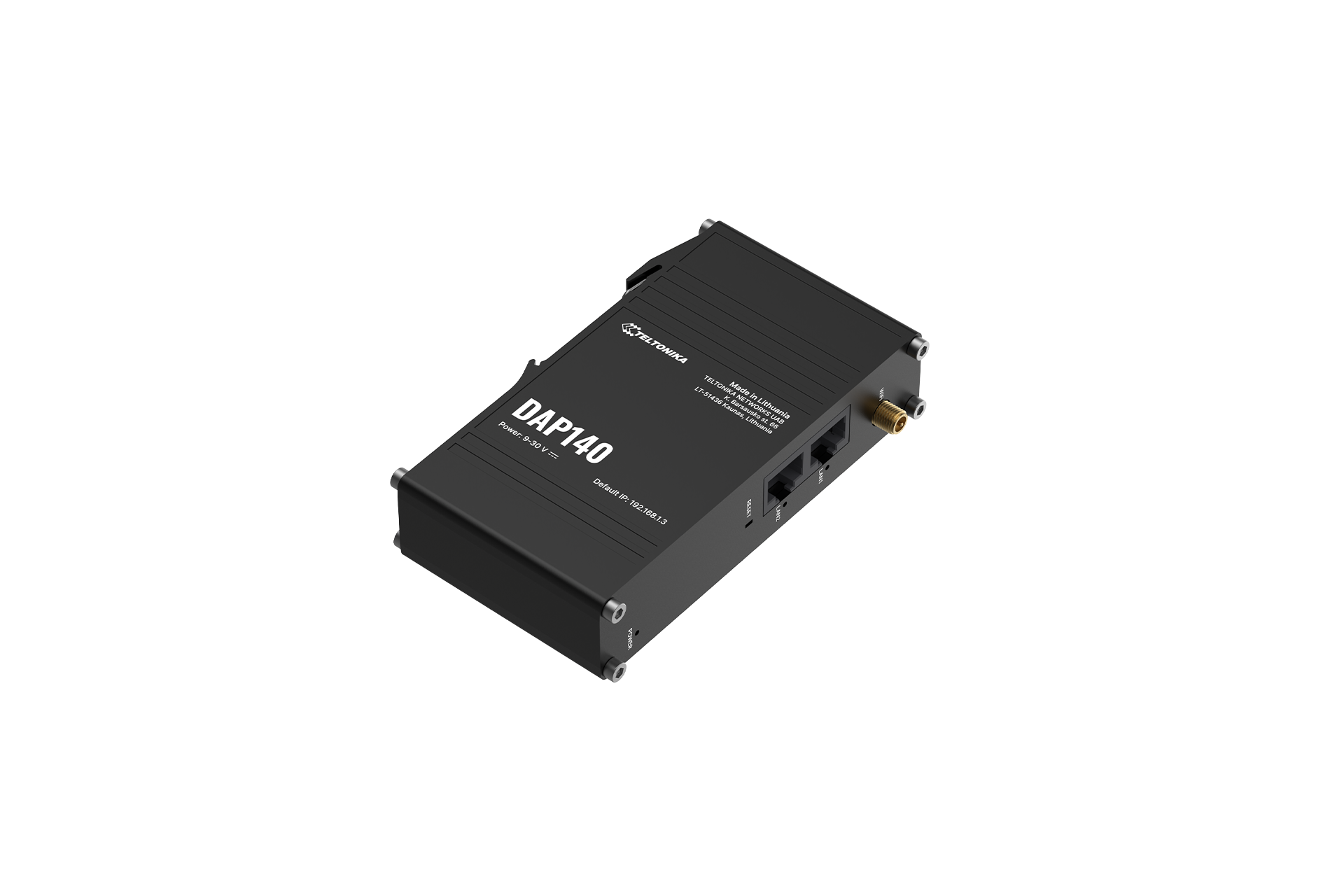 Teltonika Industrial wireless access point, Wi-Fi 4, 2xRJ4