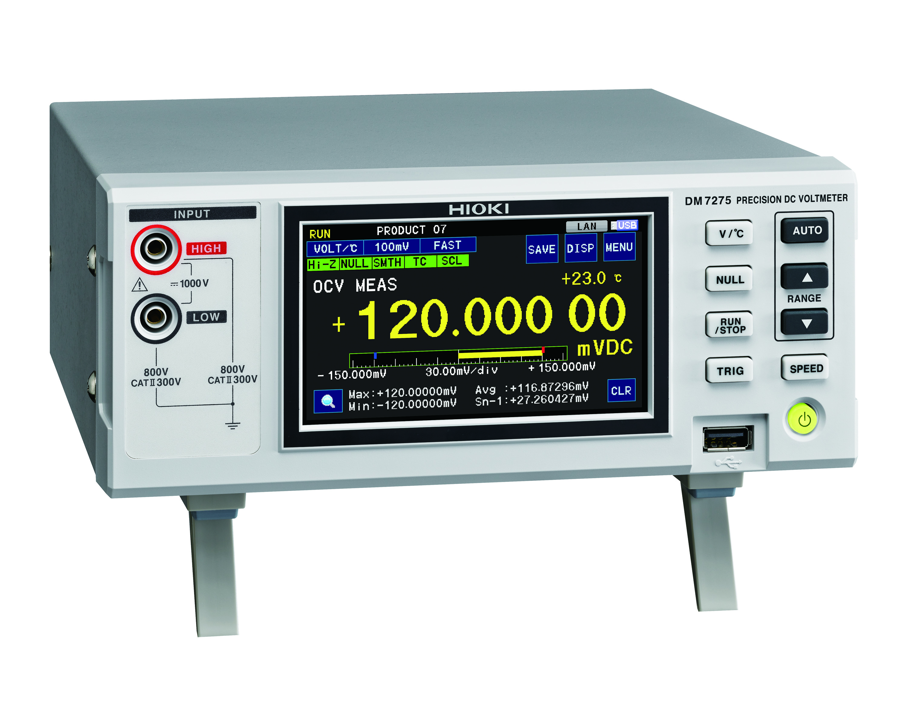 HIOKI PRECISION DC VOLTMETER