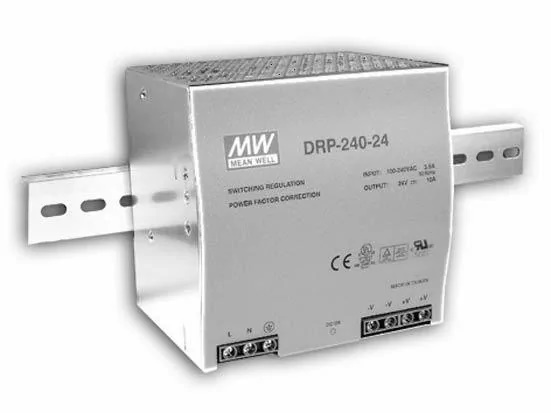 BCC Solutions Mean Well 240W Single Output Industrial DIN RAIL Power Supply