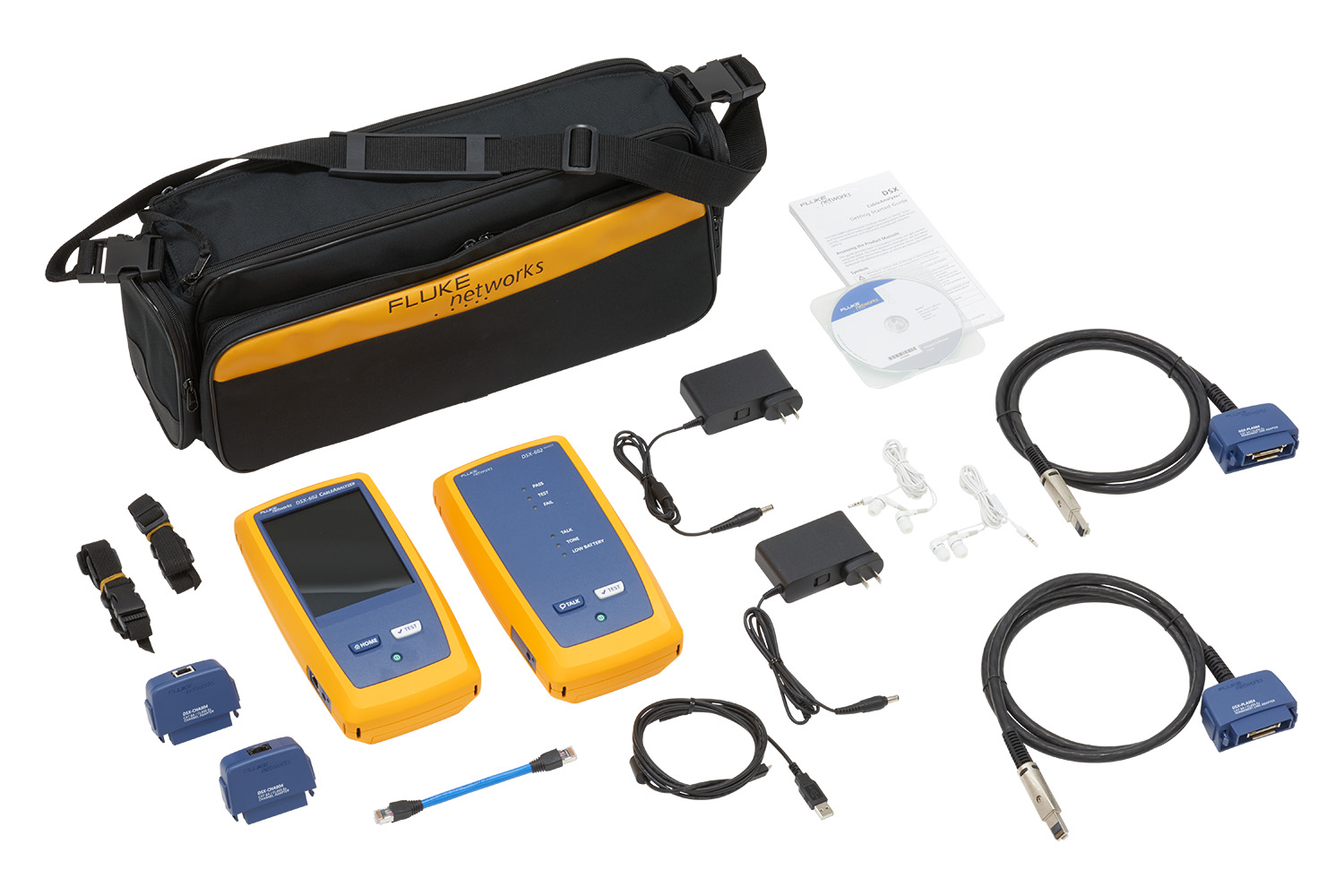 Fluke Networks 500 MHz DSX-602-PRO Wi-Fienabled CableAnalyzer + DSX