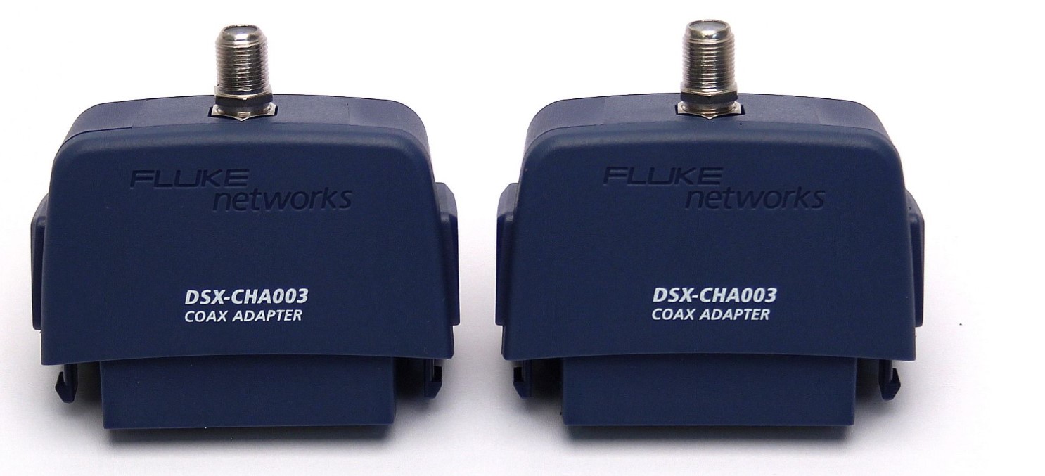 Fluke Networks DSX Coaxial Adapter Set