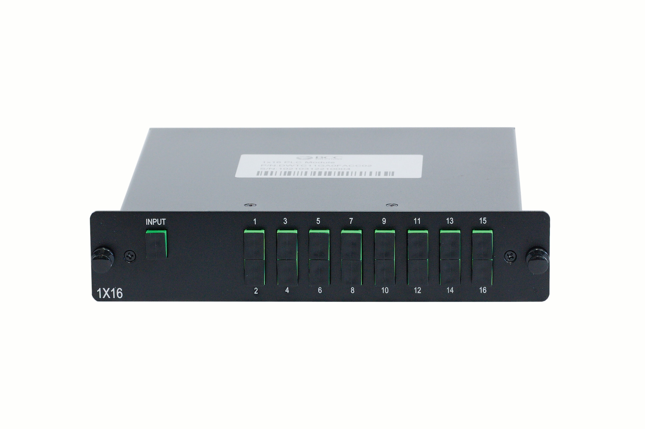 BCC Solutions 1x16 Splitter SC/APC connectors 19" rack -mounting