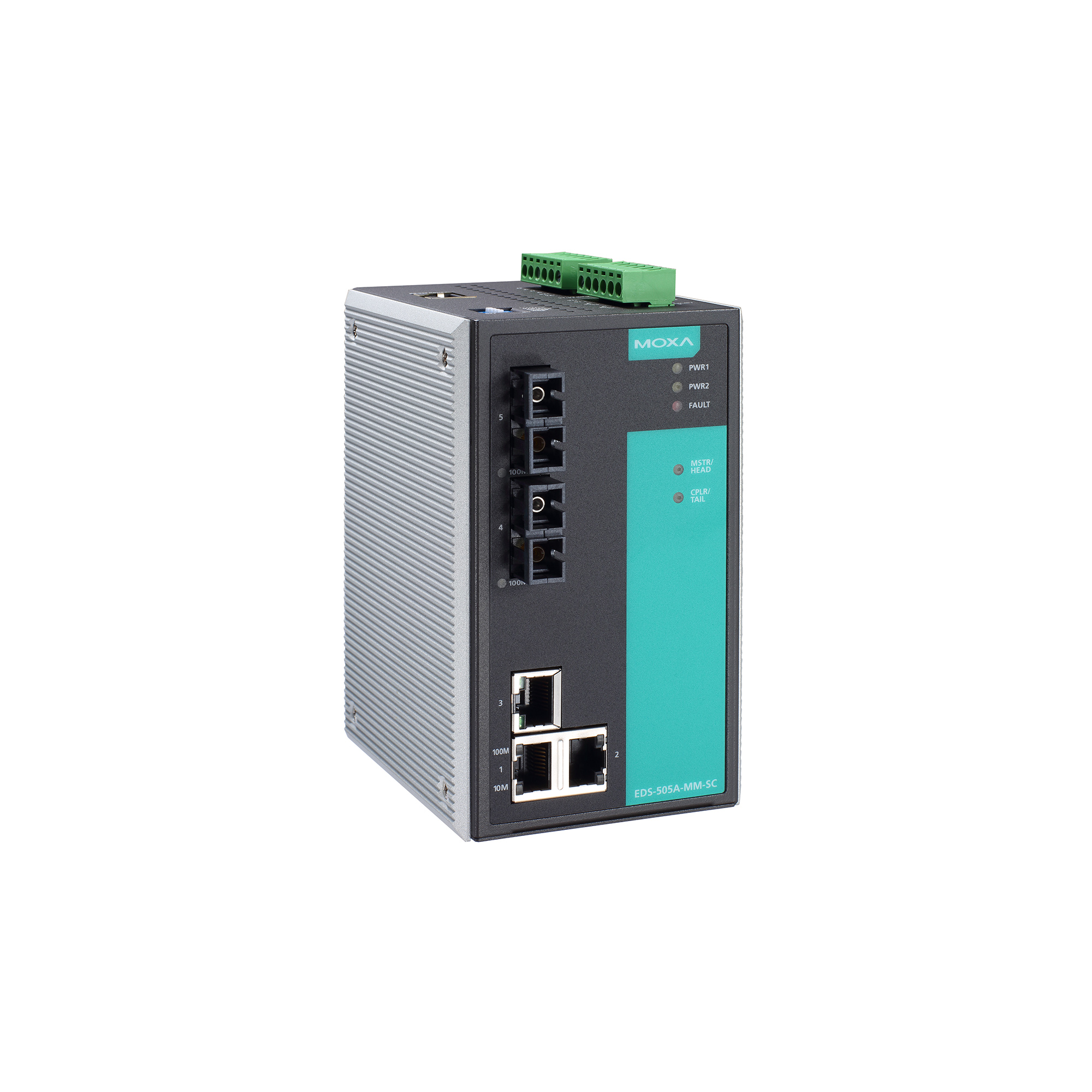 MOXA Moxa Industrial Managed Ethernet Switch with 3 10/100BaseT(X) 