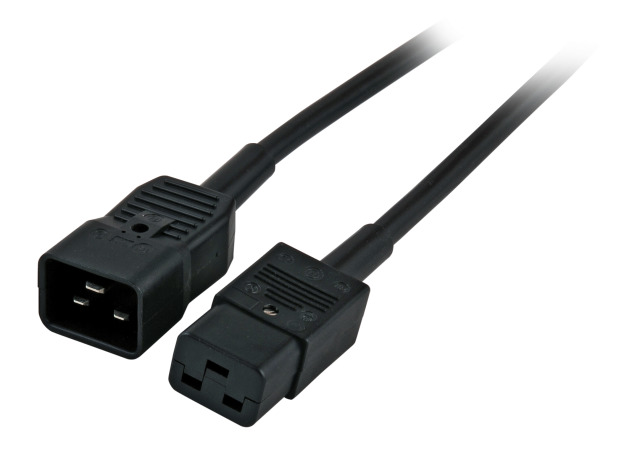 BCC Solutions IEC C20 180° - IEC C19 180°Extension Cable 2,5m