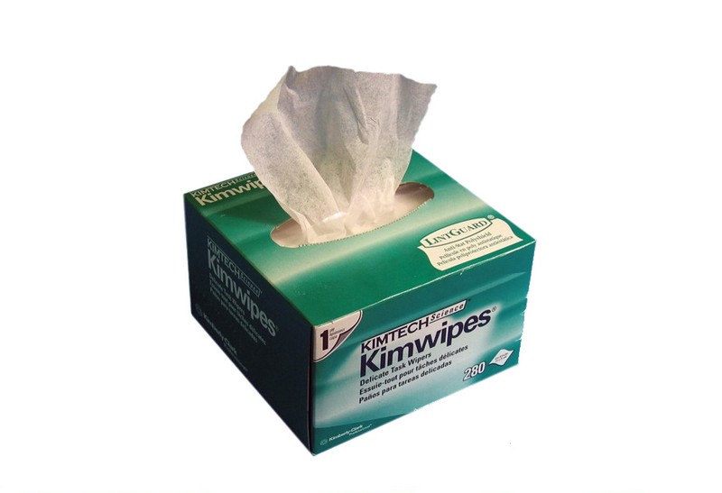 BCC Solutions KimWipes puhdistusliina kuiduille, 280 kpl / laatikko