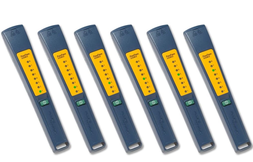 Fluke Networks Set of six (6) FindFiberRemote ID sources