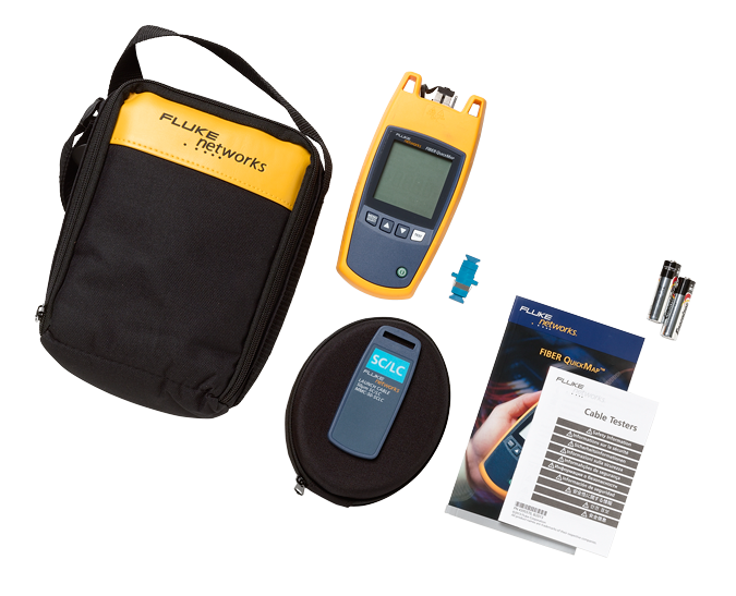 Fluke Networks Fiber QuickMap Kit: FiberQuickMap main unit + SC/LC 
