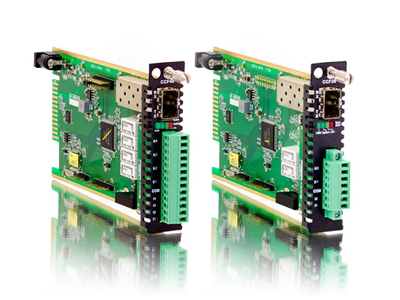 CTC Union 4ch Contact closure fiber converter