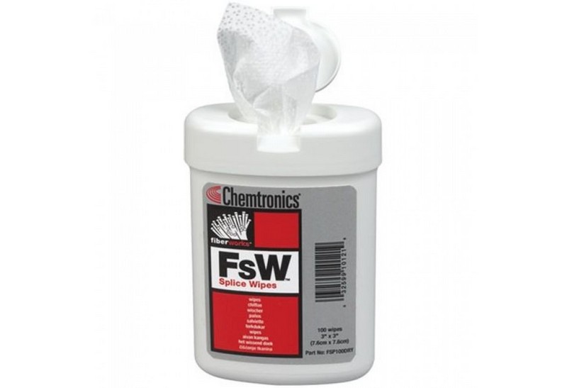 ITW Fusion Splice Wipes 100 wipes in mini tub