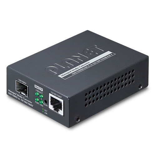 PLANET Planet 10/100/1000Base-T toSFP managed converter