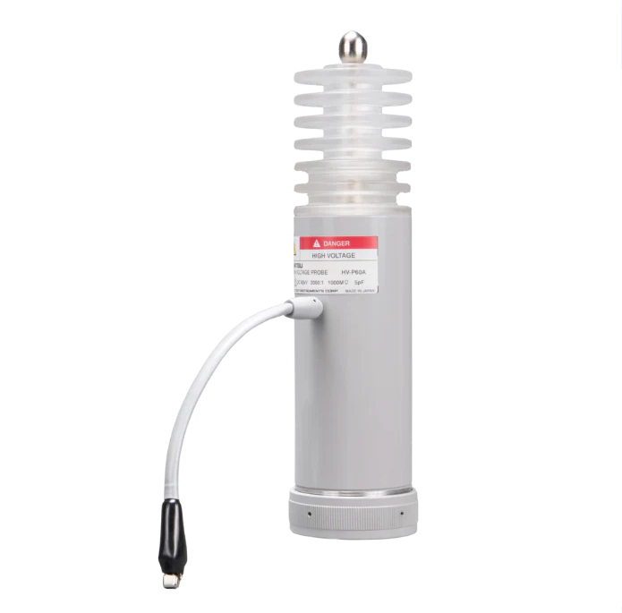 PMK Iwatsu High Voltage Probe 60kV DC, 80kVmax, 50MHz, 2000:1, Calibration Document