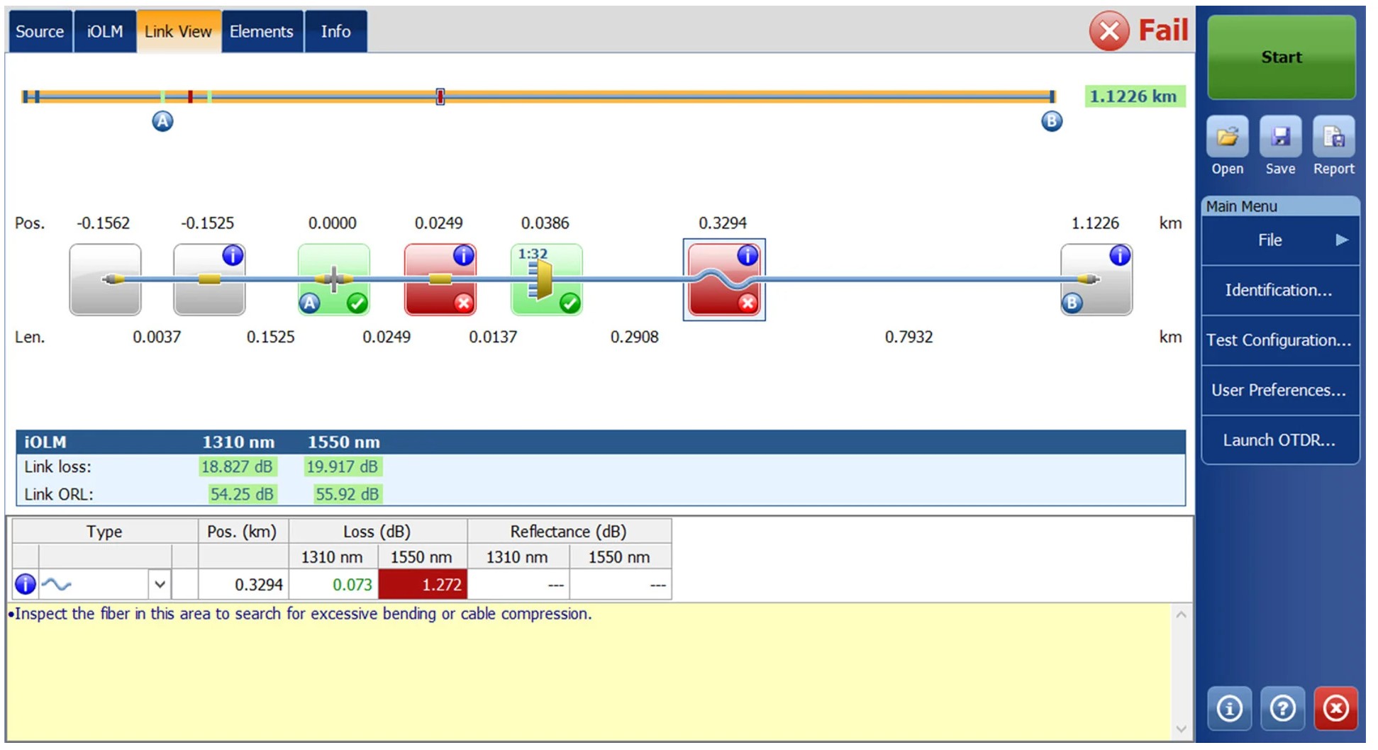 EXFO iADV iOLM AdvancedEXFO