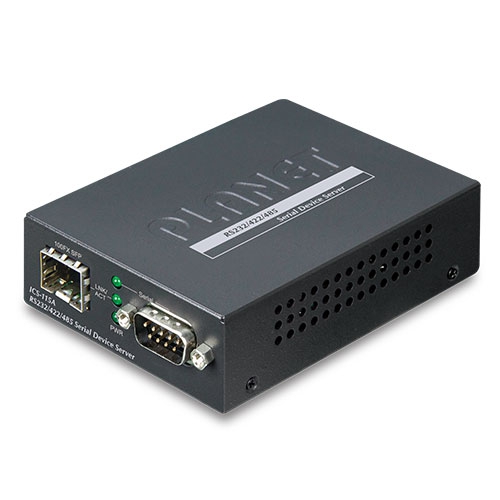 PLANET Planet RS232/RS422/RS485SerialDevice Server w/ 1P 100Base-FX