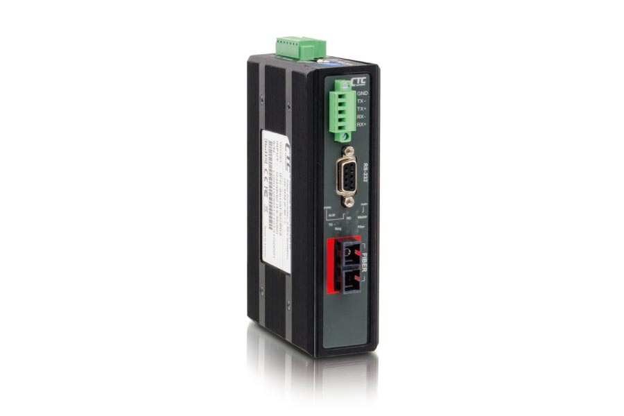 CTC Union Serial RS485/422/232 fiberconverter SC, 2km, 1310nm MM 