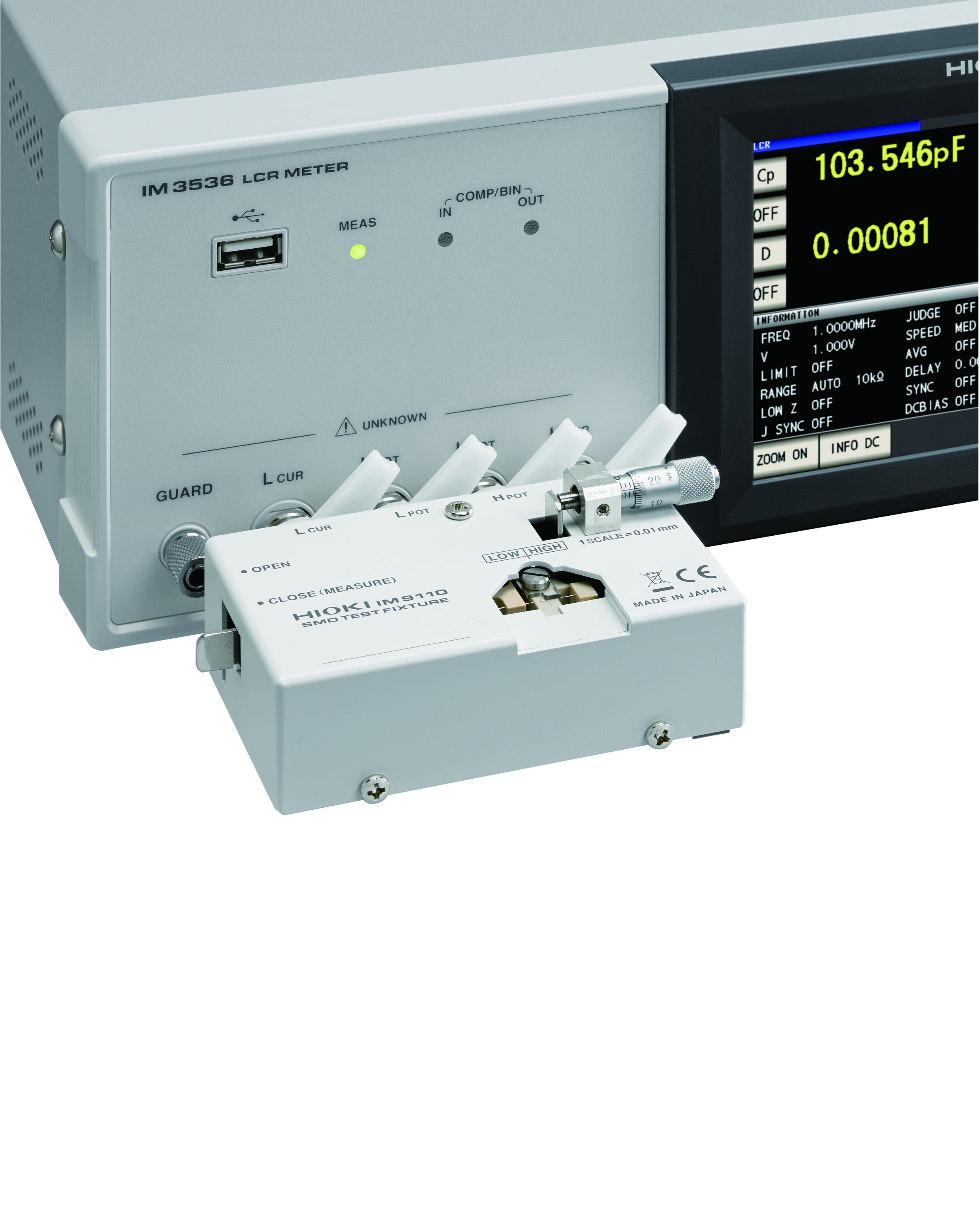 HIOKI SMD TEST FIXTURE