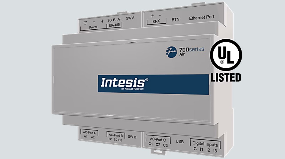 Intesis Samsung NASA VRF systems toBACnet IP/MSTP Interface-4 uni