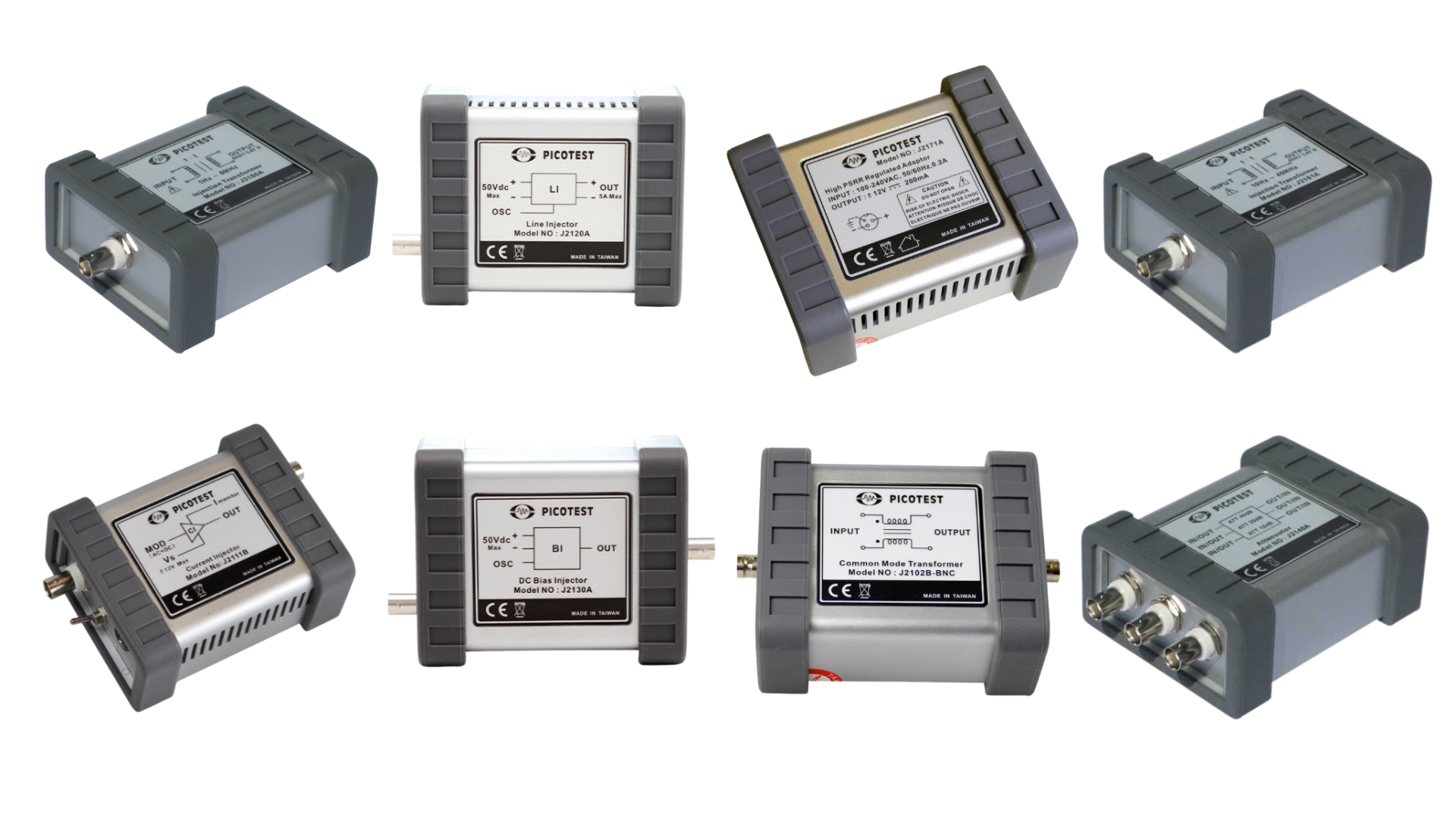 Picotest Injector Bundle #5:  J2110AS Solid State Injector (without J2171A), J2111BS Curr