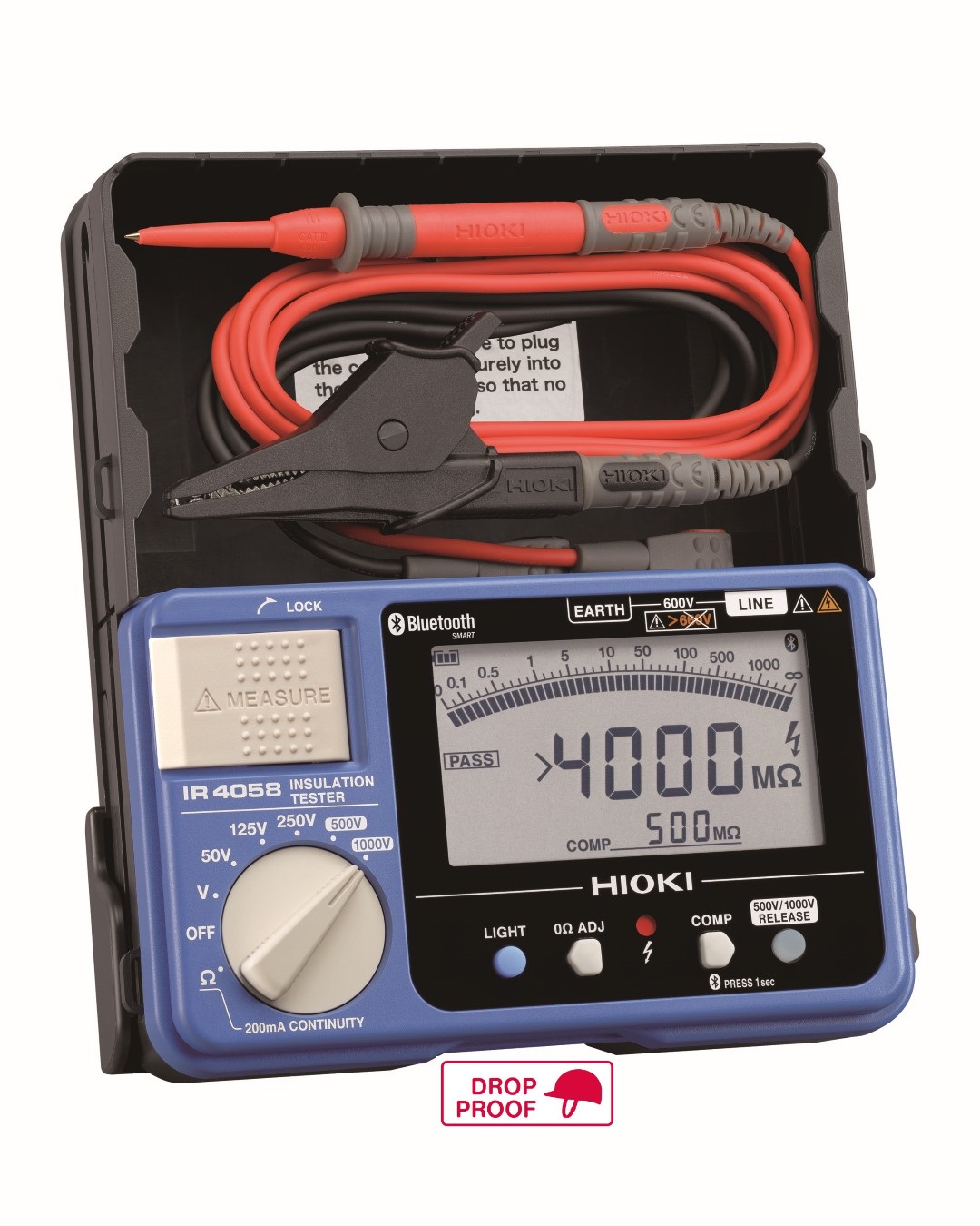 HIOKI INSULATION TESTER Poistunut, tilalle IR4057-50