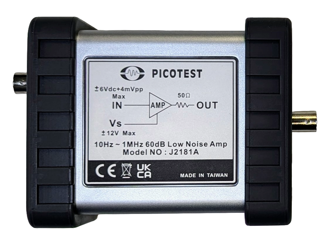 Picotest J2181A 60dB Low Noise Amplifier