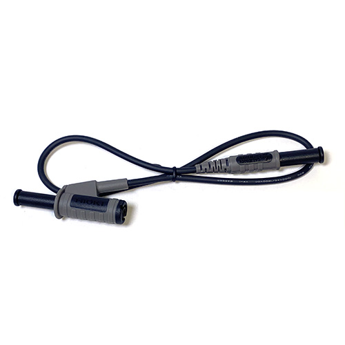HIOKI Patch cord, 0.5m Black for PW3390, PW6001