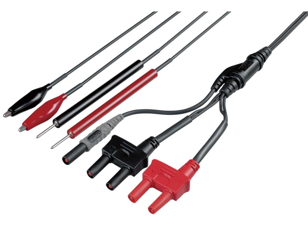 HIOKI 4-Terminal Lead 1,5m for RM354x
