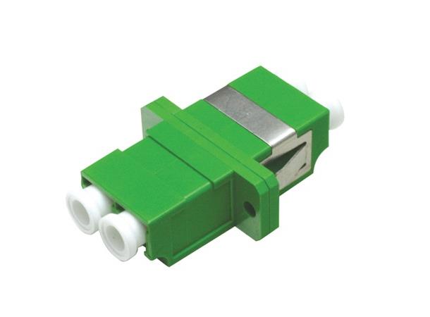 BCC Solutions LC/APC SM Duplex, Vihreä adapteri, 25kpl/pkt