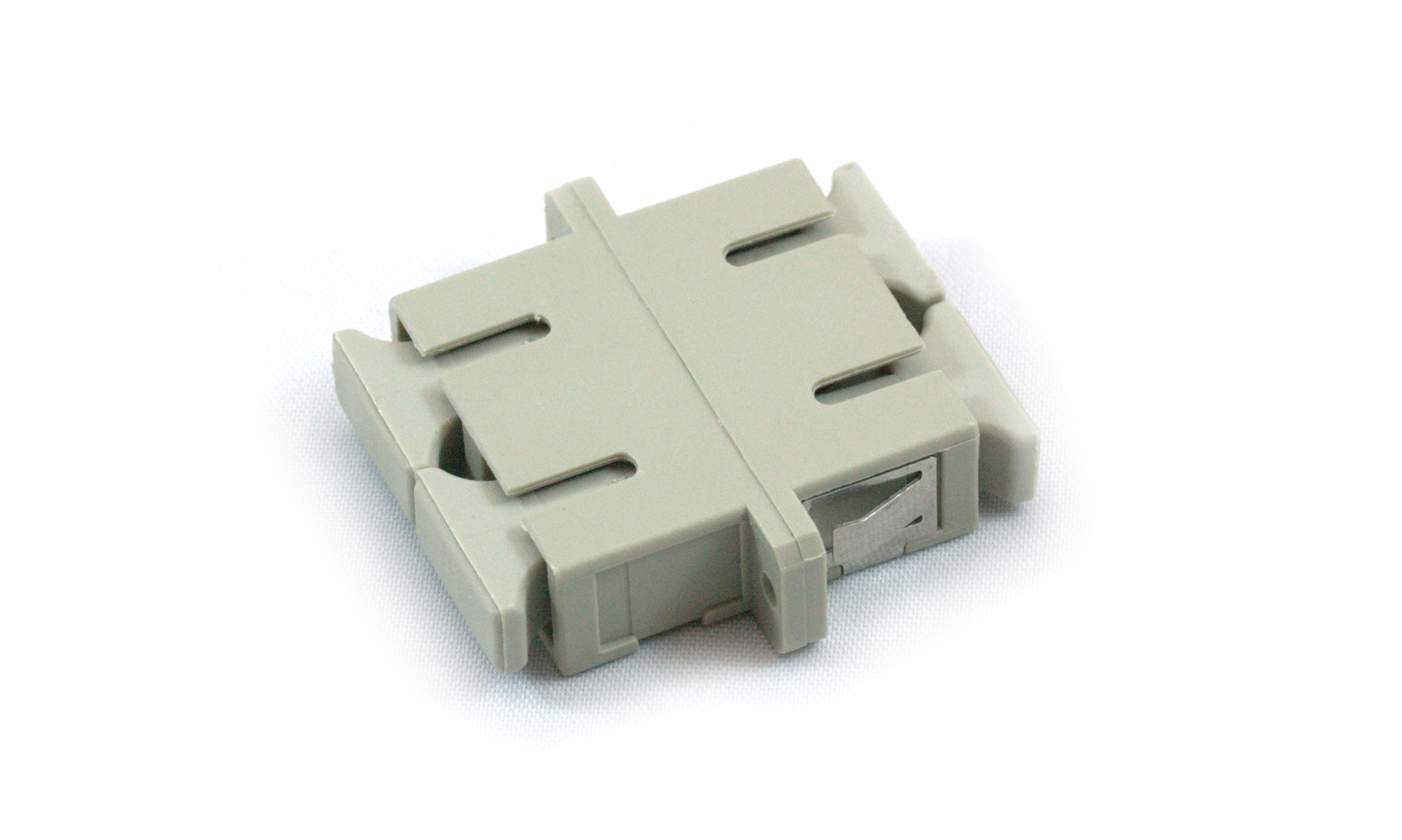 BCC Solutions SC/UPC Duplex MM, Beige adapteri, fosforipronssi holkki