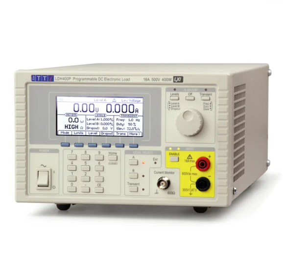 Aim-TTi DC 400W, 500V, 16A Electronic Load  USB,RS232 LAN/LXI  option ,GPIB