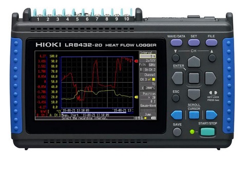 HIOKI Heat Flow Logger, 10-channels