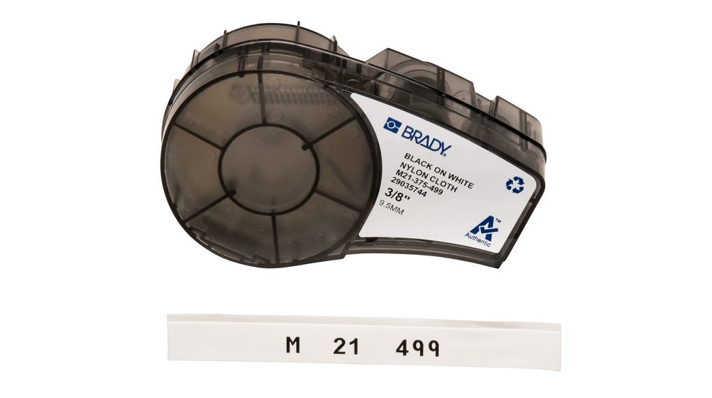 Brady Brady vaihtonauha lev. 9,53mmNYLON KANGAS, jatkuva nauha