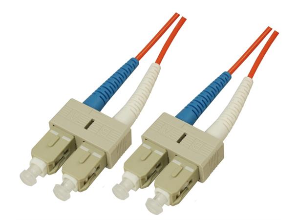 BCC Solutions SC-SC Duplex MM 62.5/125um 1m OM1