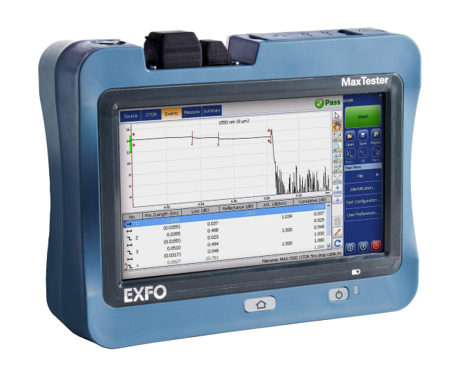 EXFO Valokaapelitutka MM/SM