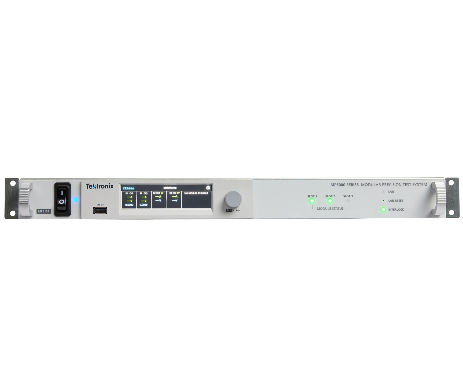 Tektronix MP5000 3-Slot low profile modular mainframe