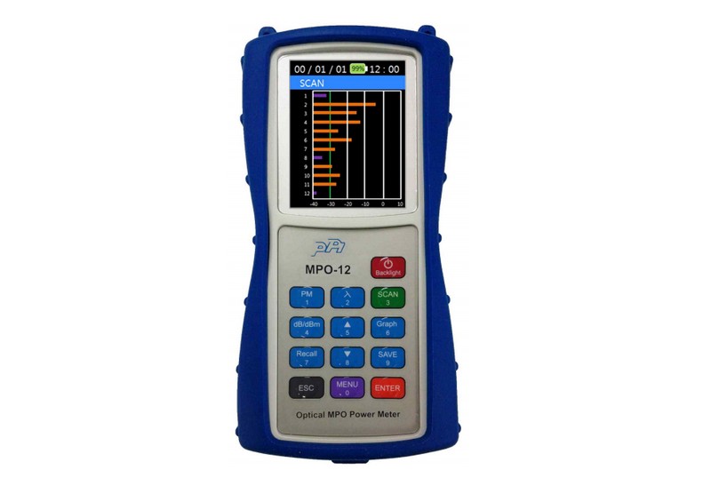 BCC Solutions MPO-12 Power Meter, APC Guide Pin:Y