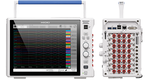 HIOKI MEMORY HiCORDER poistunut, tilalle MR6000-01+U8332+Z5021