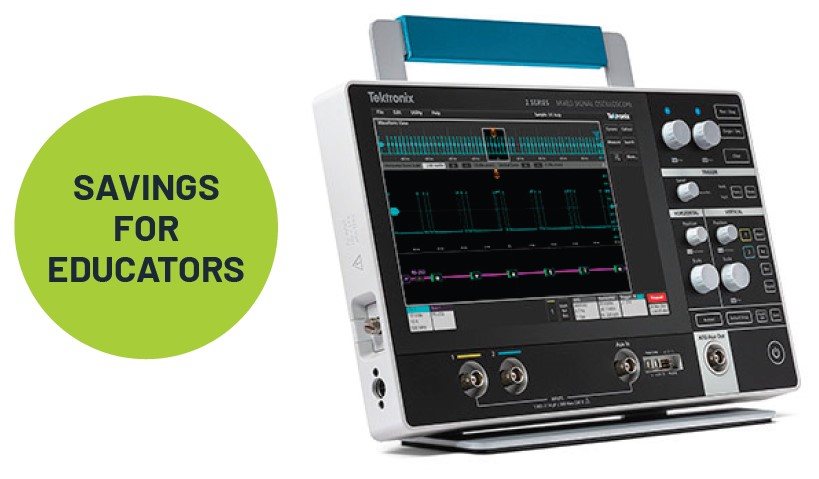 Tektronix MSO22, Mixed Signal Oscilloscope Educational