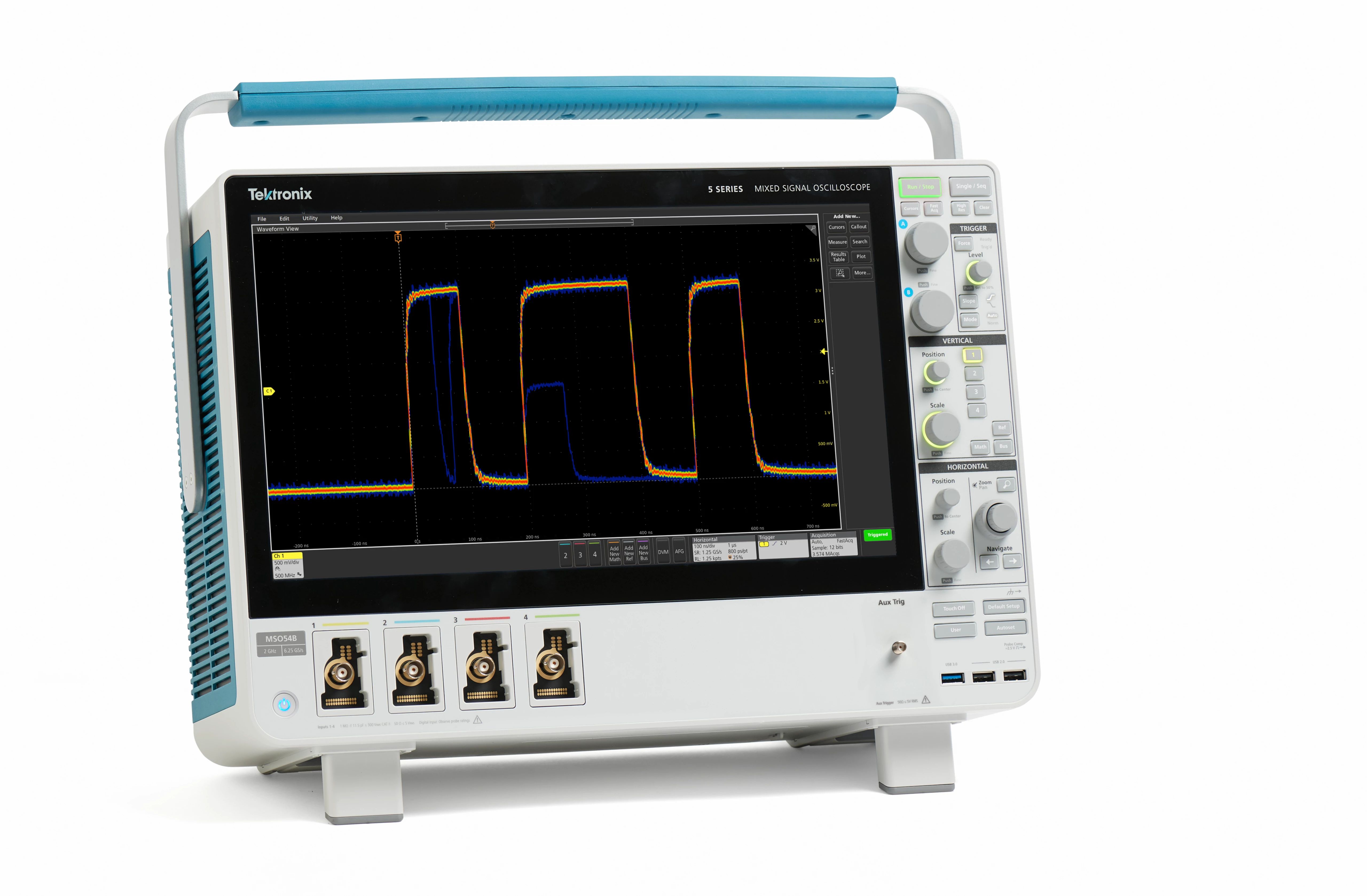 Tektronix MSO54, 5 Series Mixed Signal  Oscilloscope, 4 FlexChannels