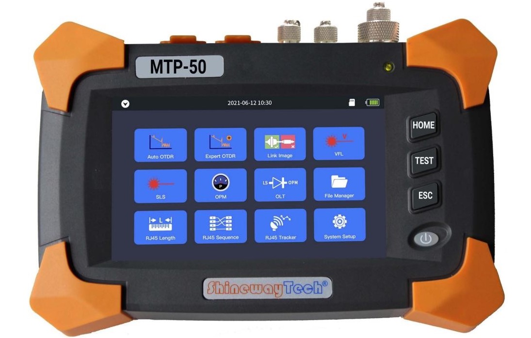  OTDR 1310/1550 nm, 24/22 dB