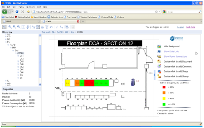 Graphical Networks netTerrain Outside Plant Module