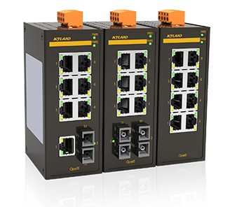 Kyland 8 10/100Base-TX RJ45 ports, 18-30VAC/12-48VDC(18-30VAC/9-60V