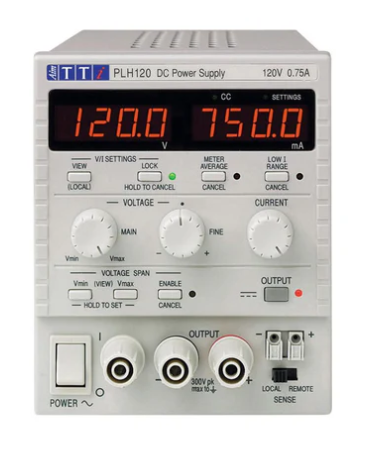 Aim-TTi Single 0-120V/0-0.75A USB/RS232/LAN/ISOL Analog