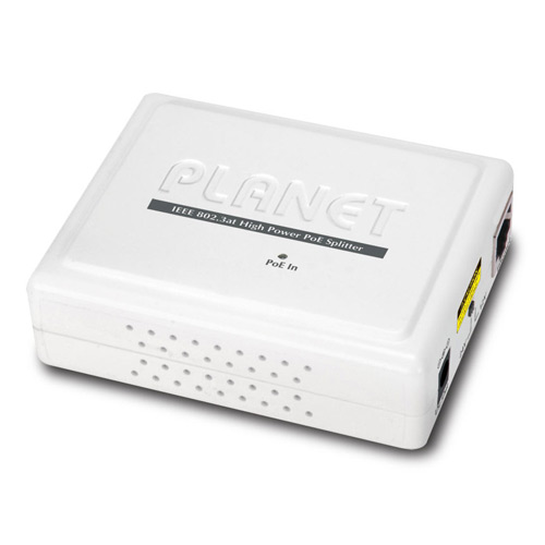 PLANET IEEE 802.3at Gigabit Power over EthernetPlus Splitter