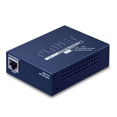 PLANET Single-Port 10/100/1000MbpsUltra PoE Splitter (12V/19V/24