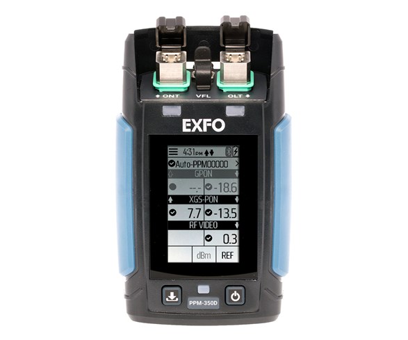 EXFO PON Power Meter, 2 PortsEPON, GPON,, NG-PON, XGS PON
