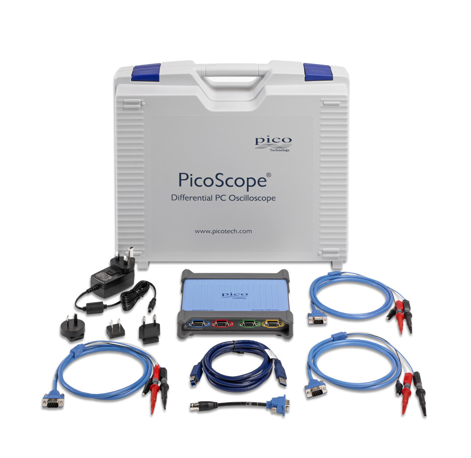PICO Technology PicoScope 4444 Standard KitExtra low voltage differt. kit