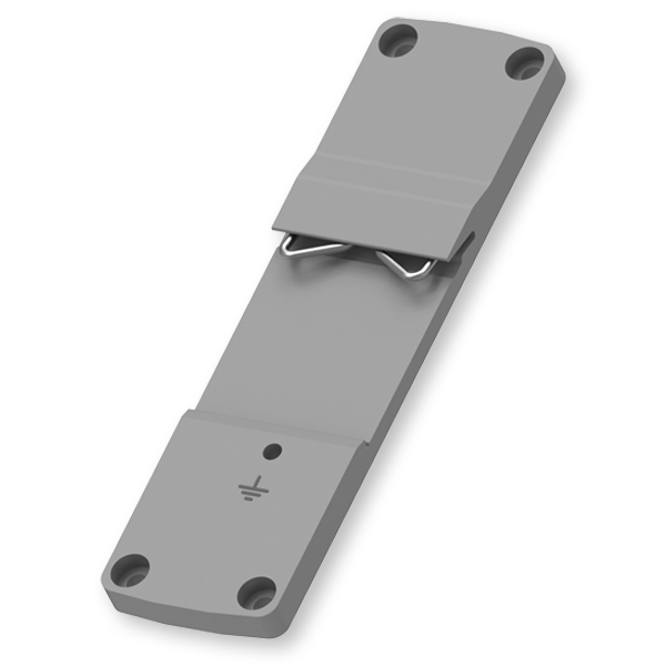 Teltonika TSW1 Rear panel with DIN Railholder Teltonika