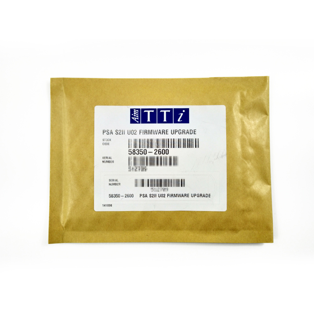 Aim-TTi PSA Series 5 Features upgrade