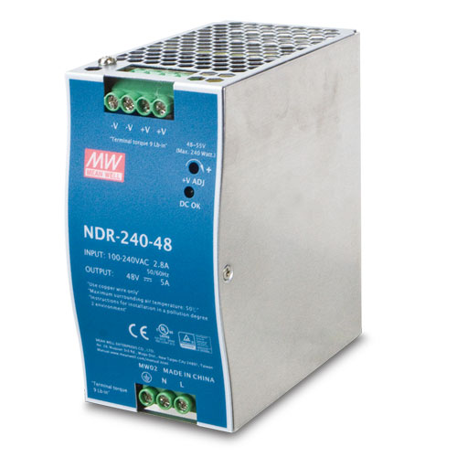 PLANET Mean Well 48V, 240W Din-Rail Power Suppply